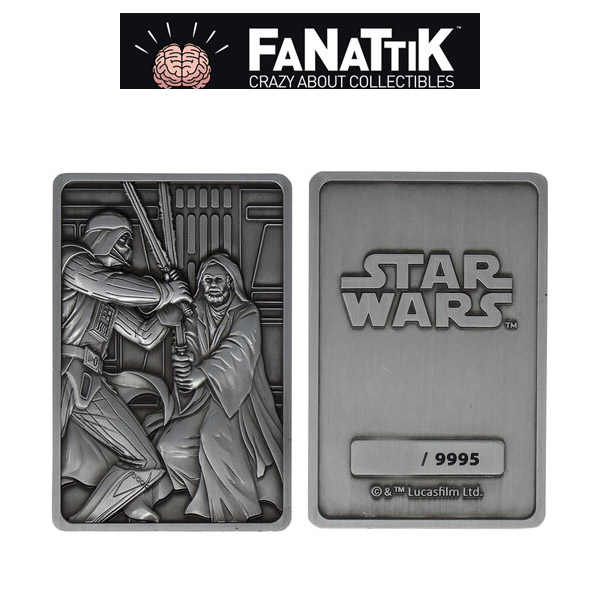 Fanattik Star Wars Limited Edition We Meet Again (Darth Vader and Obi-Wan Kenobi) Ingot